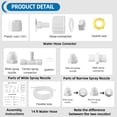 thumbnail image 4 of Pool Slide Water Sprayer Kit 2 Water Spray Nozzles and 1 Water Hose Connector - Elevate Your Splash Experience with Customizable Fun, 4 of 6
