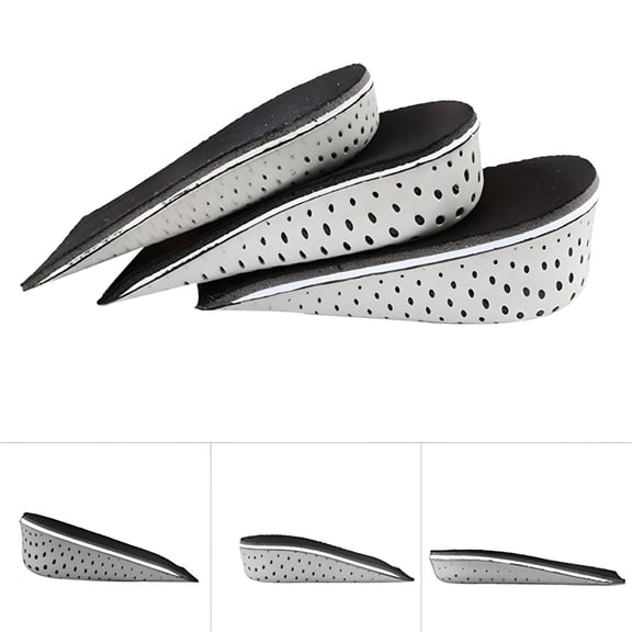 XIRQI Pair Height Increase Insole, Heel Lifts for Shoes, Gel Lift Inserts for Men and Women