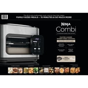 Ninja Combi All-in-One Multi-Cooker, 14-in-1 Functions, Oven, Air Fryer, Bake, Slow Cook, 3 Accessories, Stainless Steel
