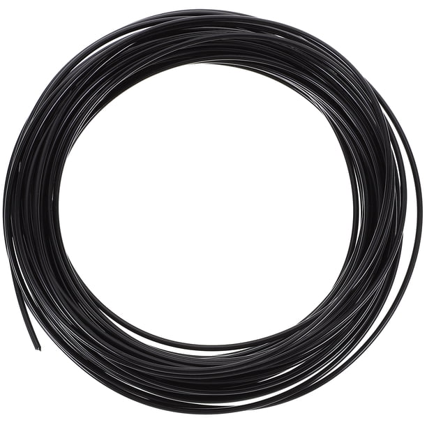 BRIGHTFUFU Repuestos de filamento de bolígrafo 3D filamento ABS de 1,75 mm 10 m para cada rollo (negro)