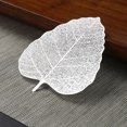 thumbnail image 4 of Miangastore 6Pcs Stainless Steel Tea Filter Leaf-shaped Tea Infuser Kongfu Tea Filter Teaware Accessory, 4 of 8