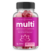 NutraChamps Women's Multivitamin Gummies | Vitamins A, B, C, D, E, Biotin, Folic Acid, Daily Multivitamin for Women, Berry | Women's Gummy Multivitamins | Bones, Brain, Heart, & Immune Supplement