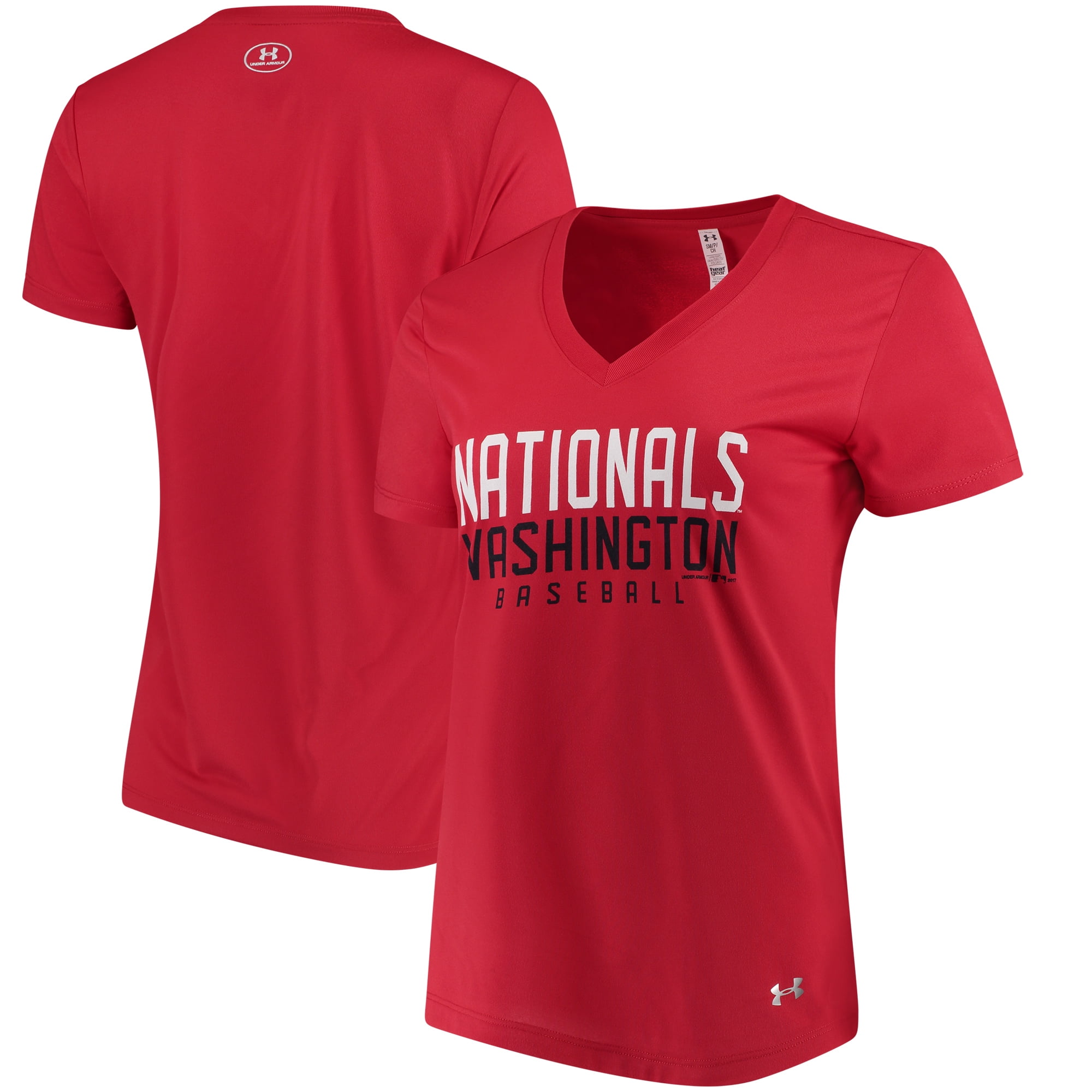 under armour t shirts red women