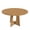 Oak, variant on AENKYO 47" Round Dining Table, Modern Faux Marble Texture Kitchen Table for 4-6, Heavy Duty Pedestal Base, White