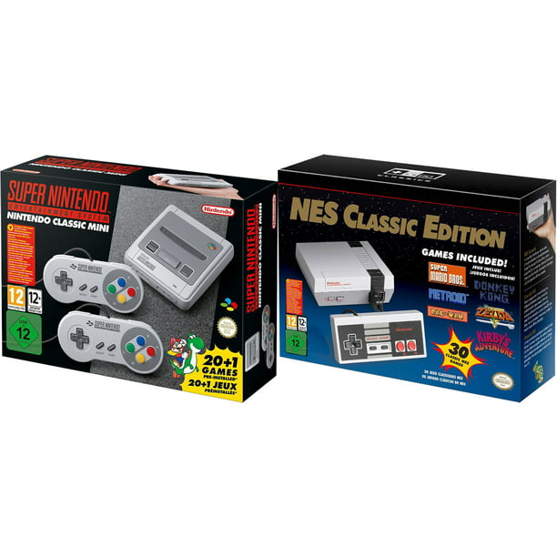 and NES Nintendo Entertainment System Classic Bundle Region Free Walmart.com