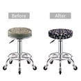 thumbnail image 3 of Kdxio Sharks In Sunglasses Print Stool Covers Round,Stretch Round Bar Stool Covers Washable Bar Stool Cushion Slipcover for 12-15 Inch Chair, 3 of 5