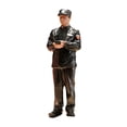 thumbnail image 2 of Figura en miniatura de guardia de de traje negro a escala 1/64, decoración de microescena para regalo de cumpleaños, decoración de casa de, 2 of 8