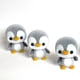 thumbnail image 3 of 2 Pcs Plush Penguin Dolls Plush Doll Car Decoration Plastic Plush Penguin Toys, 3 of 4