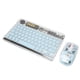 thumbnail image 1 of Teclado y Ratón Inalámbricos Combinación de Teclado y Ratón Recargable con Retroiluminación RGB de Modo Dual Teclado Transparente Compatible con Múltiples ANGGREK Otros, 1 of 8