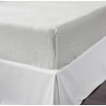 thumbnail image 5 of HomeRoots 520800 Ivory Linen California King Fitted Sheet, 5 of 11