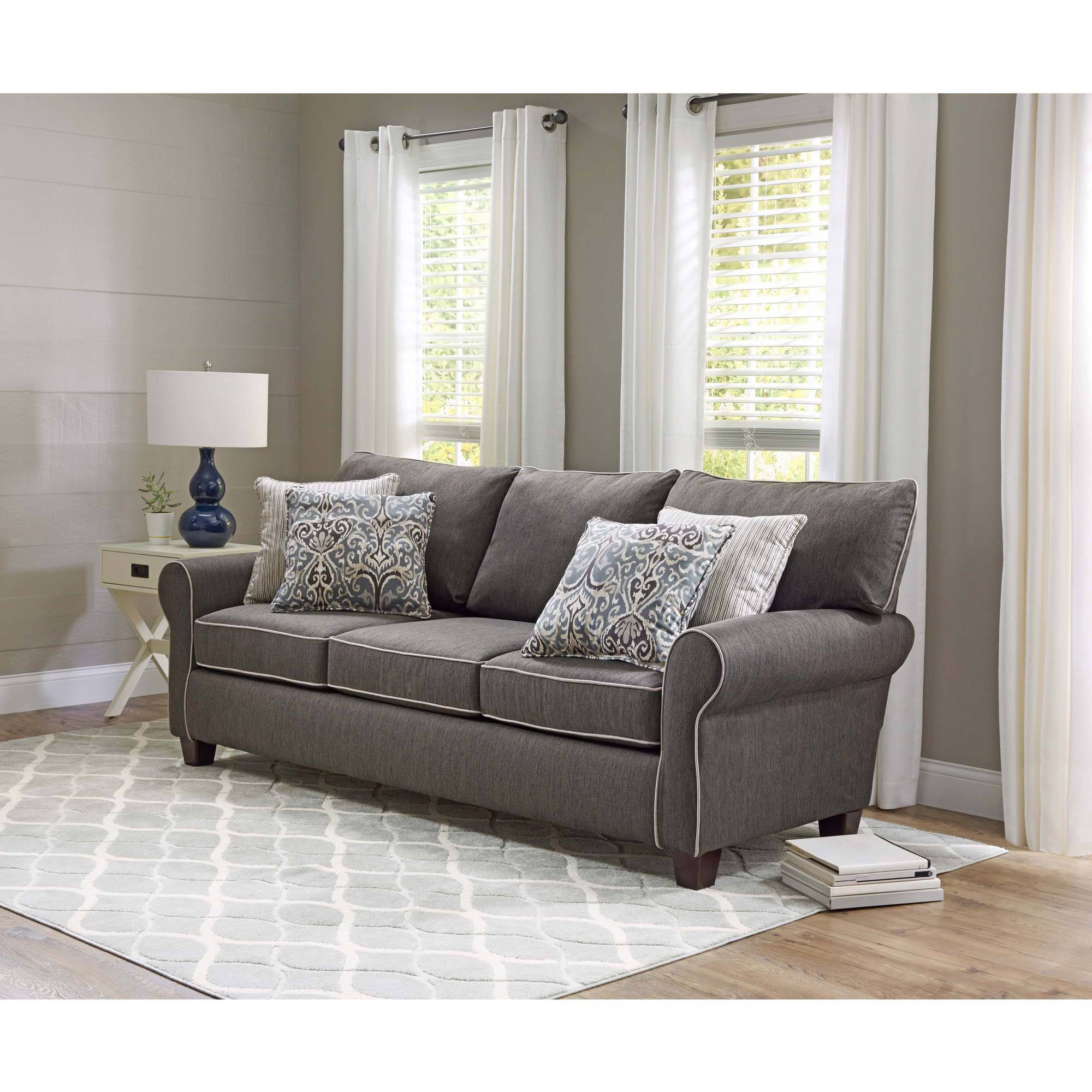 Coaster Samuel Bonded Leather Sofa Multiple Colors