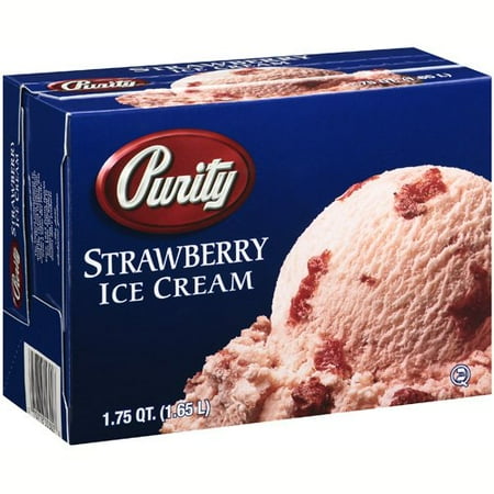 Purity Strawberry Ice Cream, 1.75 qt