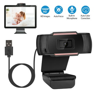 Amcrest 1080P Webcam with Microphone & Privacy Cover, Web Cam USB Camera,  Computer HD Streaming Webcam for PC Desktop & Laptop with Mic, Wide Angle  Lens & Large Sensor for Superior Low
