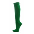 thumbnail image 3 of Couver Unisex Knee High Sports Athletic Baseball Softball Socks, Green, Large, 1 Pair, 3 of 8