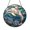 Acrylic 3.5 Inch, variant on Dolphin Glass Window Decor with Hydrangea Flowers, Coastal Suncatcher Hanging Art