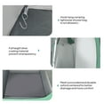 thumbnail image 5 of UBesGoo Portable Pop-Up Shower & Changing Tent - Quick Setup Dressing Room for Beach, Hiking & Studio Use (Green), 5 of 7