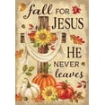 thumbnail image 5 of Fall for Jesus 5458 Decorative Flag, 5 of 5