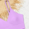 thumbnail image 7 of BXSRUTA Tween Girls 2 Piece Swimsuit Bikini Set Soft Stretchy Fabric UPF 50+ Sun Protection Two Piece Swimsuits for Teen Girls Split Belly Bathing Suit, 7 of 7