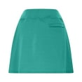 thumbnail image 3 of RQYYD Women's 16" Golf Skorts Skirts 5 Pockets High Waisted Stretchy Tennis Skirt Athletic Workout Running Green M, 3 of 6