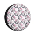 thumbnail image 3 of Xecao Poodle Dog for Tire Covers: Waterproof, dust-proof, and universally fitting for trailers, SUVs, 3 of 8