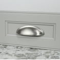 thumbnail image 2 of Century Hardware Hartford Collection 3" C-to-C Solid Brass Cup Pull - Polished Brass, 2 of 7