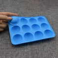 thumbnail image 5 of 1 Set Lollipop Mold 12-Cavity Multipurpose Silicone Hemispherical Shaped Chocolate Mold for Children, 5 of 7