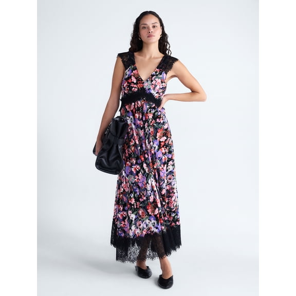 Scoop Women’s Lace Maxi Dress, Sizes 0-18
