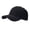 Black, variant on Hats for Men Women Suede Baseball Curved Brim Adjustable Soft Casual Dad Cap