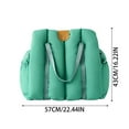 thumbnail image 3 of BotaniNest Portable Travel Cat Bed For And Home Convertible With Handle And Removable Cushion, 3 of 5