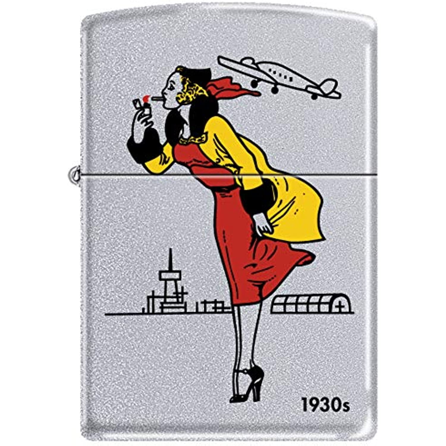Zippo Windy Girl Satin Chrome 6 Lighter Set 30s 40s 50s 60s Zippo Windy Girl Satin Chrome 6 Lighter Set 30s 40s 50s 60s