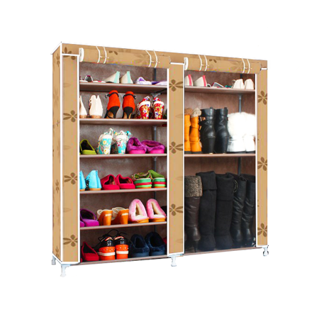 Magshion Super Portable Closet Rack Storage Cloth Shoe Organizer