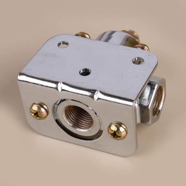 Fuel Pressure Regulator Fit For Holley Carburetor Quick Fuel 12-804 1 - 4 PSI
