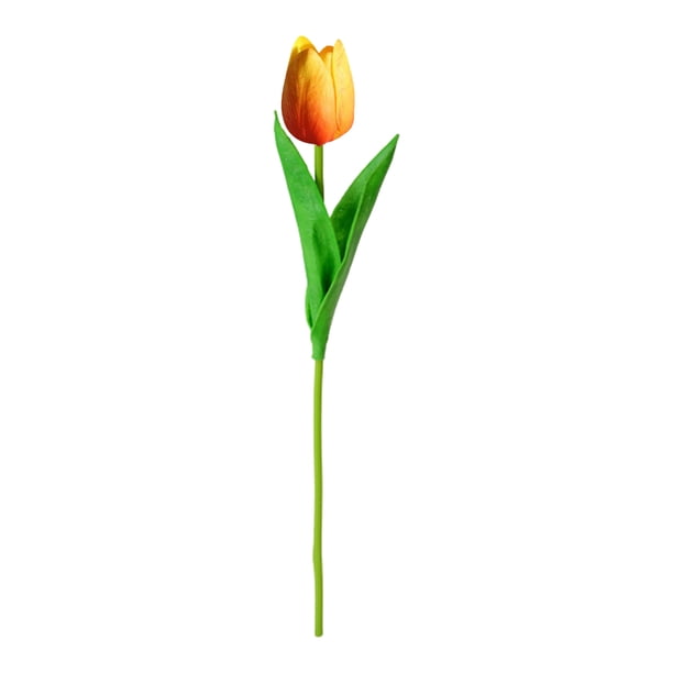Tulipán artificial realista, reutilizable, colorido, flor falsa, para bodas, fiestas, interiores, hogar, oficina, mesa, centro de mesa, decoración con flores artificiales