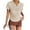 Khaki-plus size tops, variant on FNFYFH Plus Size Knit Tops for Women Short Sleeve V Neck Collared Shirt Dressy Casual Tennis Golf Shirts