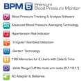 thumbnail image 2 of Microlife Series 600 Upper Arm Digital Blood Pressure Monitor with Tracking Software, 2 of 8