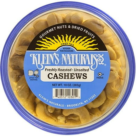 Roasted Natural - Klein's Naturals Cashews, Roasted, Unsalted, Shelled