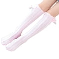 thumbnail image 2 of Baby Girls Boys Uniform Knee High Socks Tube Ruffled Stockings Infants and Toddlers, 2 of 8