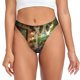 thumbnail image 1 of Fotbe Charming Garden Patio Tanga Sin Costuras para Mujer con Estampado – Panties Invisibles, Transpirables y Cómodos para Uso Diario-X-Large, 1 of 6