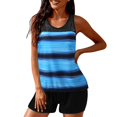 thumbnail image 3 of MesaSe KenklcieTankini Swimsuits For Women With Shorts Athletic Two Piece Bathing Suits Racerback Tank Tops Swimwear, 3 of 6