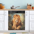 thumbnail image 5 of Dishwasher Magnetic Sticker 23x26 Inch Refrigerator Magnetic Sticker Washing Machine Magnetic Sticker Kitchen Panel Magnetic Sticker Home Decor Lovely Lions, 5 of 6