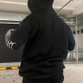 thumbnail image 4 of Spiderman Herren bekleidung y2k Jacken Grunge Langarm Sudaderas con capucha negro Punk Reiß verschluss Sudadera con capucha klassische Sudadera Streetwear übergroß, 4 of 5
