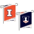 thumbnail image 3 of Sparo Illinois University NCAA Licensed Double-Sided Garden Flag, 3 of 3