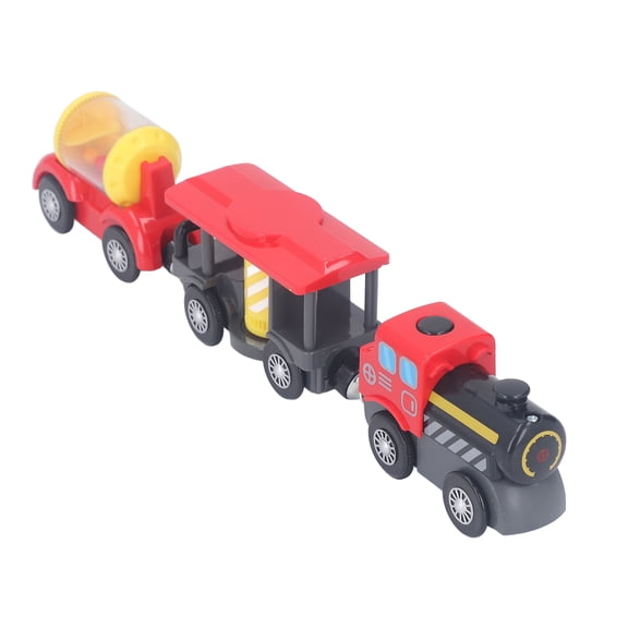 Battery Operated Magnetic Locomotive Train Toy, Interactive Sound Electric Train for Kids (Type 2)