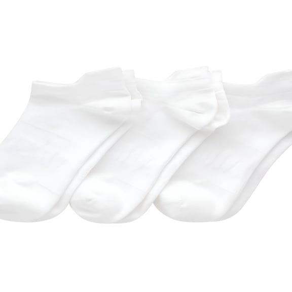 TELOLY 2026 New No Show Sock with Tab, White Socks Women, 3-Pack, Fits Shoe Size 5-9 for Everyday Wear, Casual, Sports, Gym, Running, Outdoor Activities