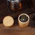 thumbnail image 4 of Natural Bamboo Tea Canister Food Storage Box Nut Spice Storage Box Tea Canister Eco-friendly Organizer Jar Kitchen Containers, 4 of 9