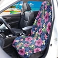 thumbnail image 2 of Uorisanigo Waterproof Car Seat Towel Cover - Washable Pink Hibiscus Hawaiian Sweat Towels Seat Cover Blanket for Cars Trucks - Sweat-Proof for Athletes, Gym Workouts, 2 of 6