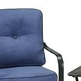 thumbnail image 5 of Four Seasons Courtyard Beaumont 3 Piece Deep Seating Chat Set, Gray/Brown, 5 of 7