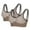 27-Beige, variant on YWDJ Full Coverage Bras for Women Wide Straps 2 Pack Pullover Sports Bras No Wire Workout Bras Gym Bras Push up Low Support Wrap Yoga Bras Padded Lounge Bras Solid Bras Beige L