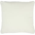 thumbnail image 2 of Nourison Life Styles Solid Velvet Grey Decorative Throw Pillow , 16" x 16", 2 of 5