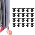 thumbnail image 5 of 20Pcs Car Rear Door Upper Weatherstrip Clips For Qashqai J10 J11 for X-Trail, 5 of 12